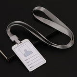 1pcs High quality Aluminium Alloy Card Holder Employee Name ID Card Cover Metal Work Certificate Identity Badge ID Business Case